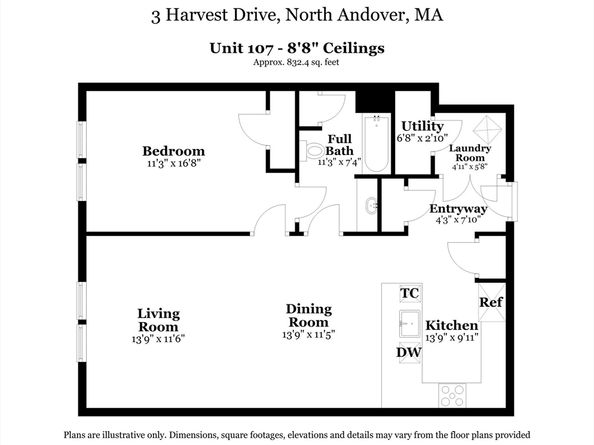 3 Harvest Dr 107, North Andover MA 01845