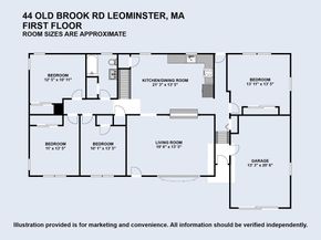 44 Old Brook Rd, Leominster MA 01453