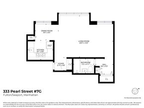 333 Pearl Street 7G, New York NY 10038