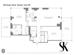 303 East 33rd Street 9E, New York NY 10016