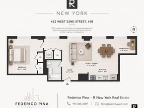 432 West 52nd Street 1G, New York NY 10019