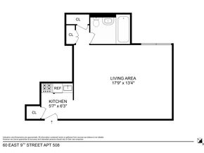 60 East 9th Street 508, New York NY 10003