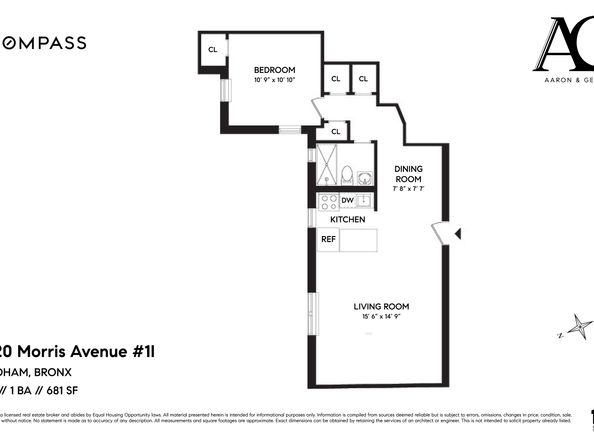2420 Morris Avenue 1I, Bronx NY 10468