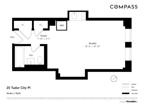 25 Tudor City Place 1202, New York NY 10017