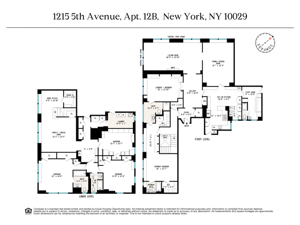 1215 5th Avenue 12B/11A, New York NY 10029