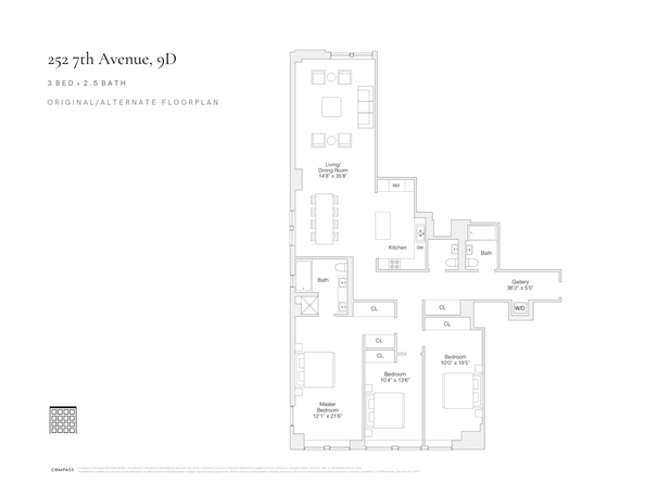 252 7th Avenue 9D, New York NY 10001