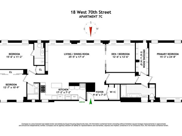 18 West 70th Street 7C, New York NY 10023