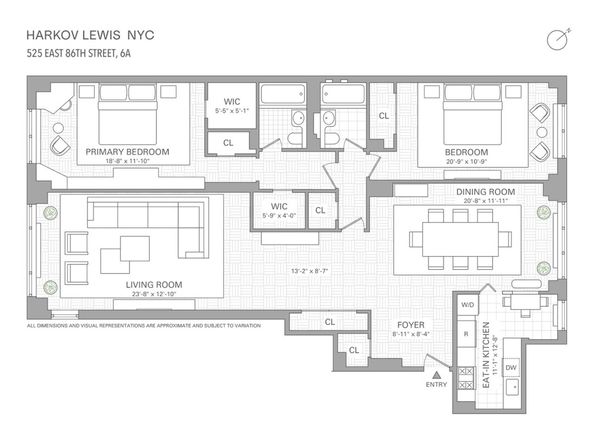 525 East 86th Street 6A, New York NY 10028