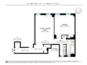 155 Henry Street 7A, Brooklyn NY 11201