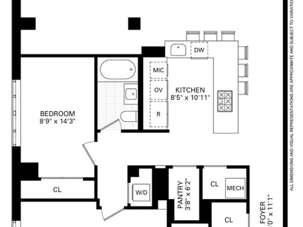 123 Baxter Street 4A, New York NY 10013