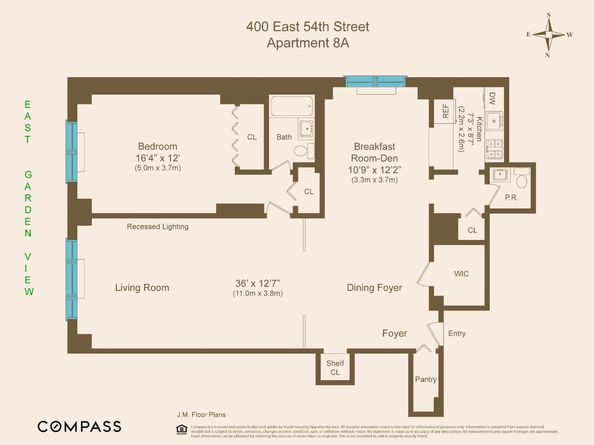 400 East 54th Street 8A, New York NY 10022