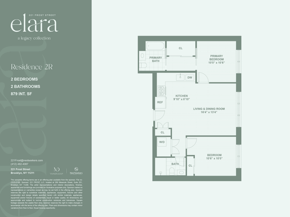 221 Frost Street 2R, Brooklyn NY 11211