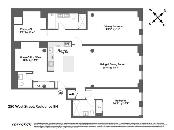 250 West Street 8H, New York NY 10013