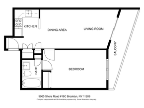 9965 Shore Road 6C, Brooklyn NY 11209