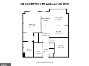 811 4TH Street NW 419, Washington DC 20001