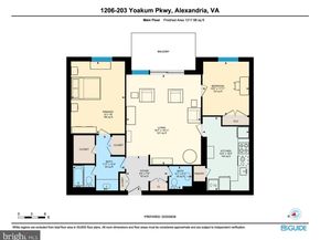 203 Yoakum Parkway 1206, Alexandria VA 22304