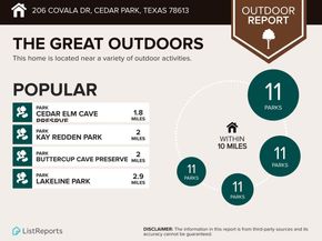 206 Covala DR, Cedar Park TX 78613