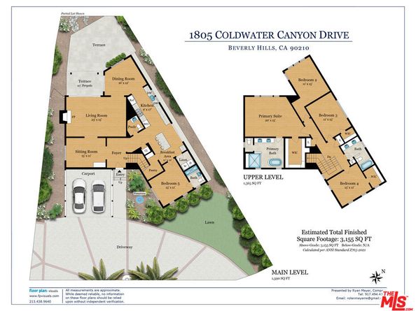 1805 Coldwater Canyon Drive, Beverly Hills CA 90210