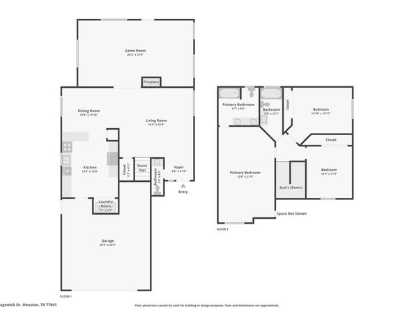 10422 N Pagewick Drive, Houston TX 77041
