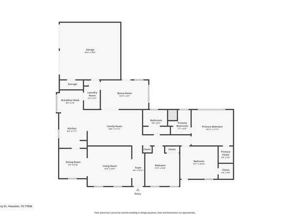 7126 Lugary Drive, Houston TX 77036