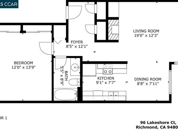 96 Lakeshore Ct, Richmond CA 94804