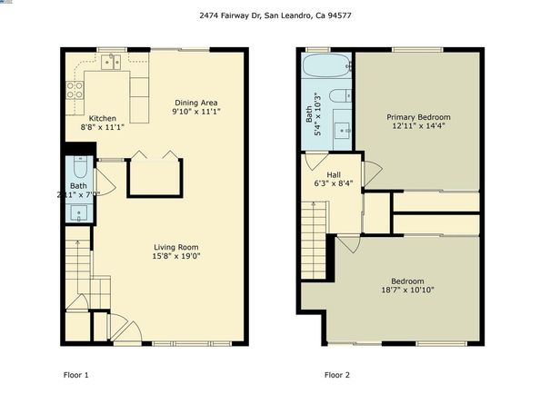 2474 Fairway Dr, San Leandro CA 94577