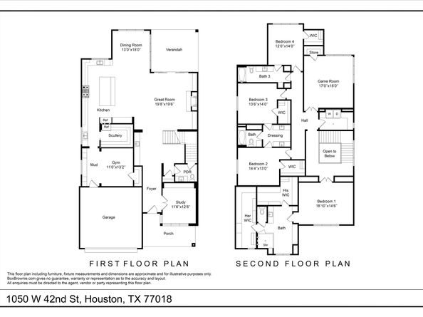 1050 W 42nd Street, Houston TX 77018