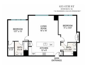 635 6th St 2C, Hoboken NJ 07030