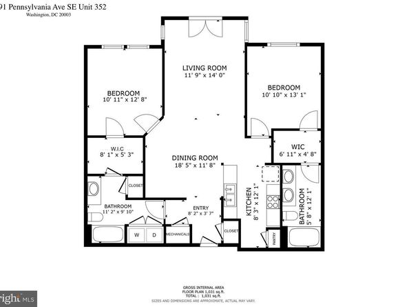 1391 Pennsylvania Avenue SE 352, Washington DC 20003