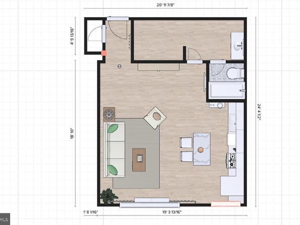 2500 N Van Dorn Street 1518, Alexandria VA 22302