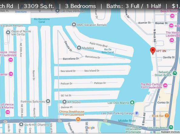 301 N Birch Rd 8N, Fort Lauderdale FL 33304
