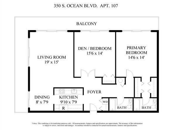 350 S Ocean Boulevard 107, Palm Beach FL 33480