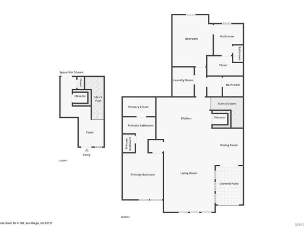 16750 Coyote Bush Dr 108, San Diego CA 92127