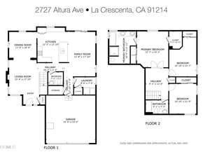 2727 Altura Avenue, La Crescenta CA 91214