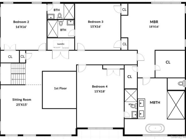 Lot 1 1003 Baldwin Path, Dix Hills NY 11746