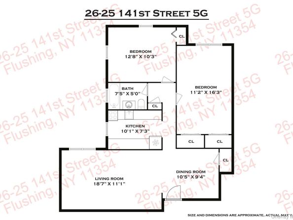 26-25 141 Street 5G, Flushing NY 11354
