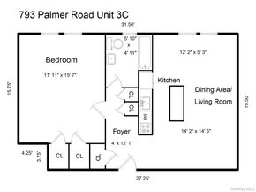 793 Palmer Road 3C, Bronxville NY 10708