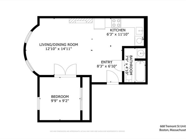 668 Tremont St 3, Boston MA 02118