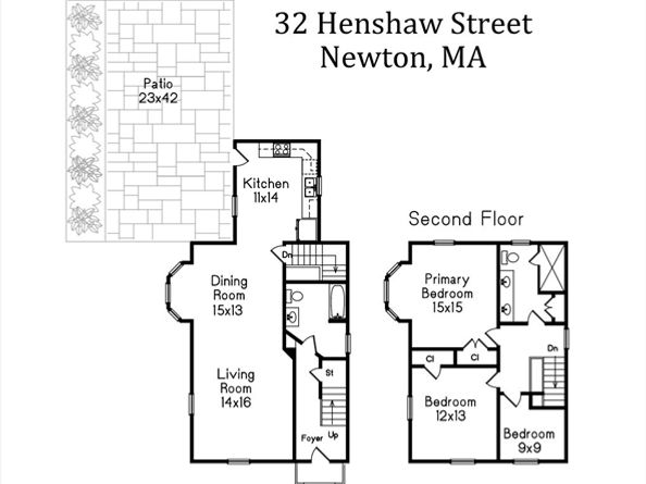 32 Henshaw Street, Newton MA 02465