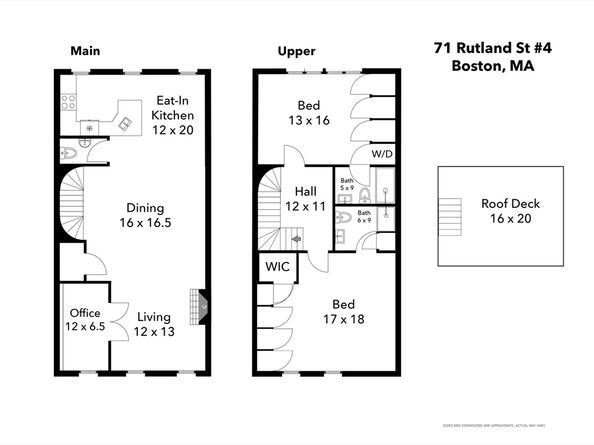 71 Rutland Street 4, Boston MA 02118