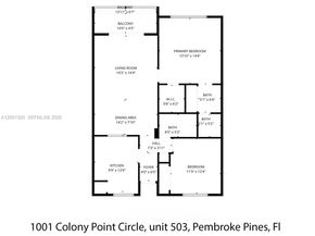1001 Colony Point Cir 503, Pembroke Pines FL 33026