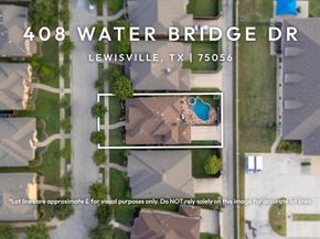 408  Water Bridge Drive , Lewisville Texas 75056