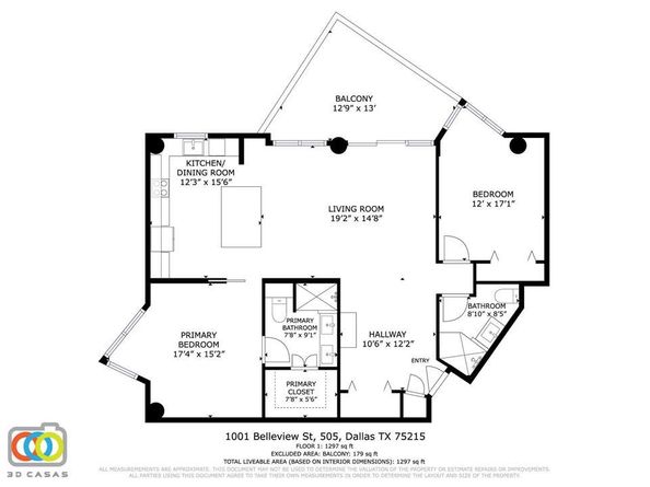 1001  Belleview Street  505, Dallas Texas 75215