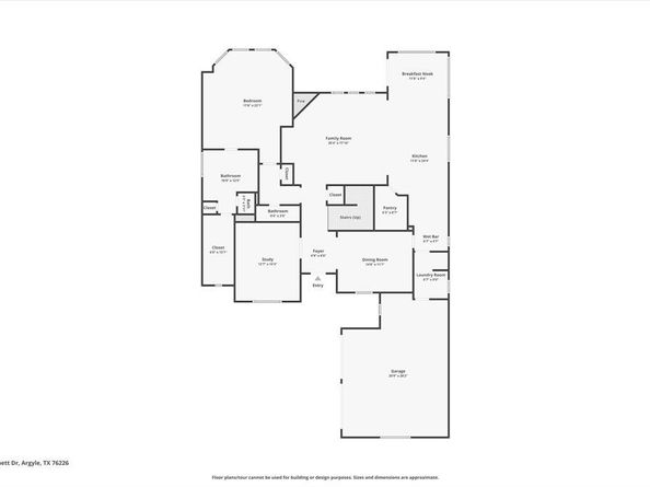1121  Burnett Drive , Lantana Texas 76226