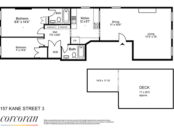 157 Kane Street 3, Brooklyn NY 11231