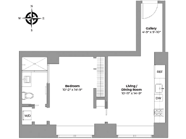 123 Washington Street 50H, New York NY 10006
