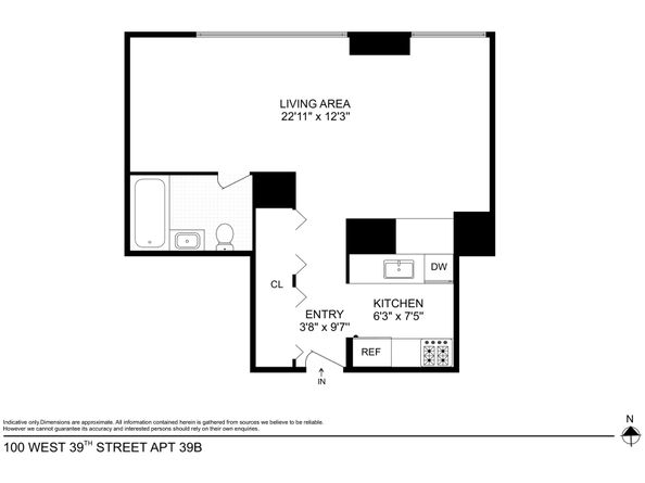 100 West 39th Street 39B, New York NY 10018