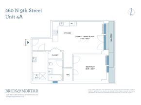 260 North 9th Street 4A, Brooklyn NY 11211