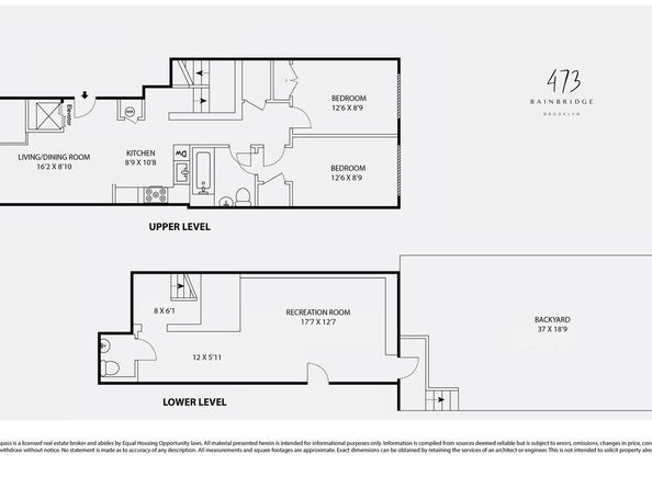 473 Bainbridge Street 1, Brooklyn NY 11233