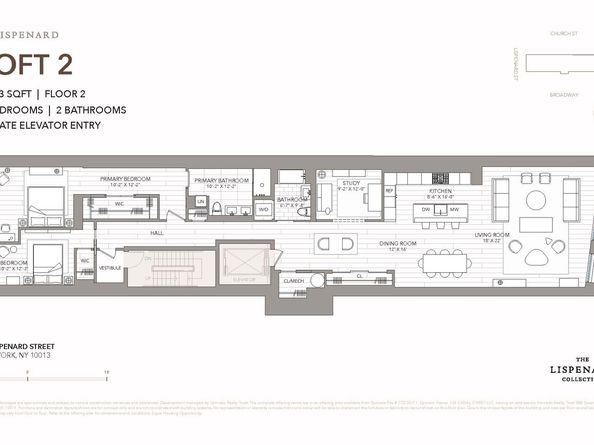37 Lispenard Street LOFT2, New York NY 10013